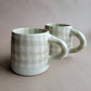 Plaid Nerikomi Espresso Mug