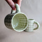 Plaid Nerikomi Espresso Mug