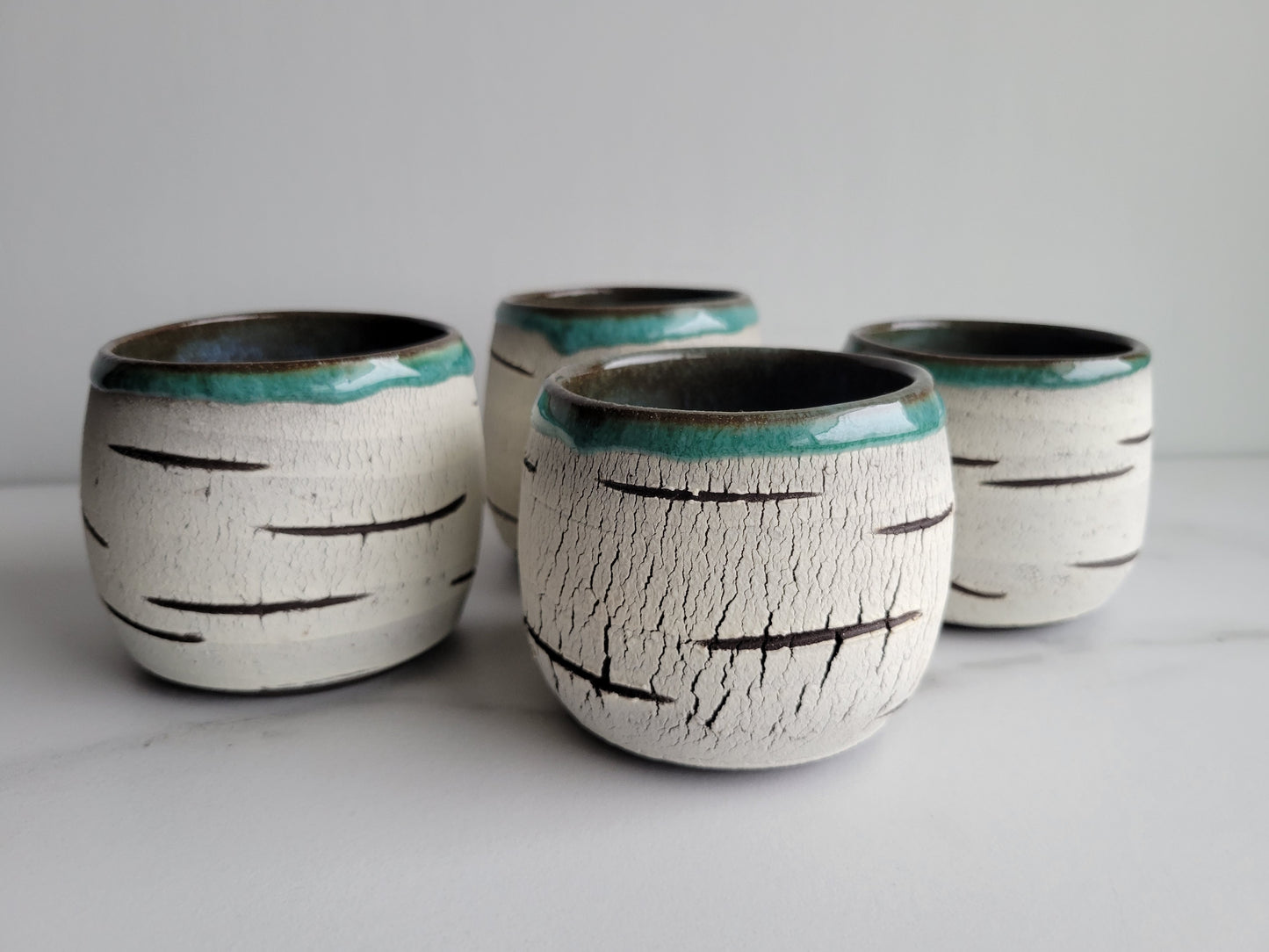 Birch Bark Tea Cup