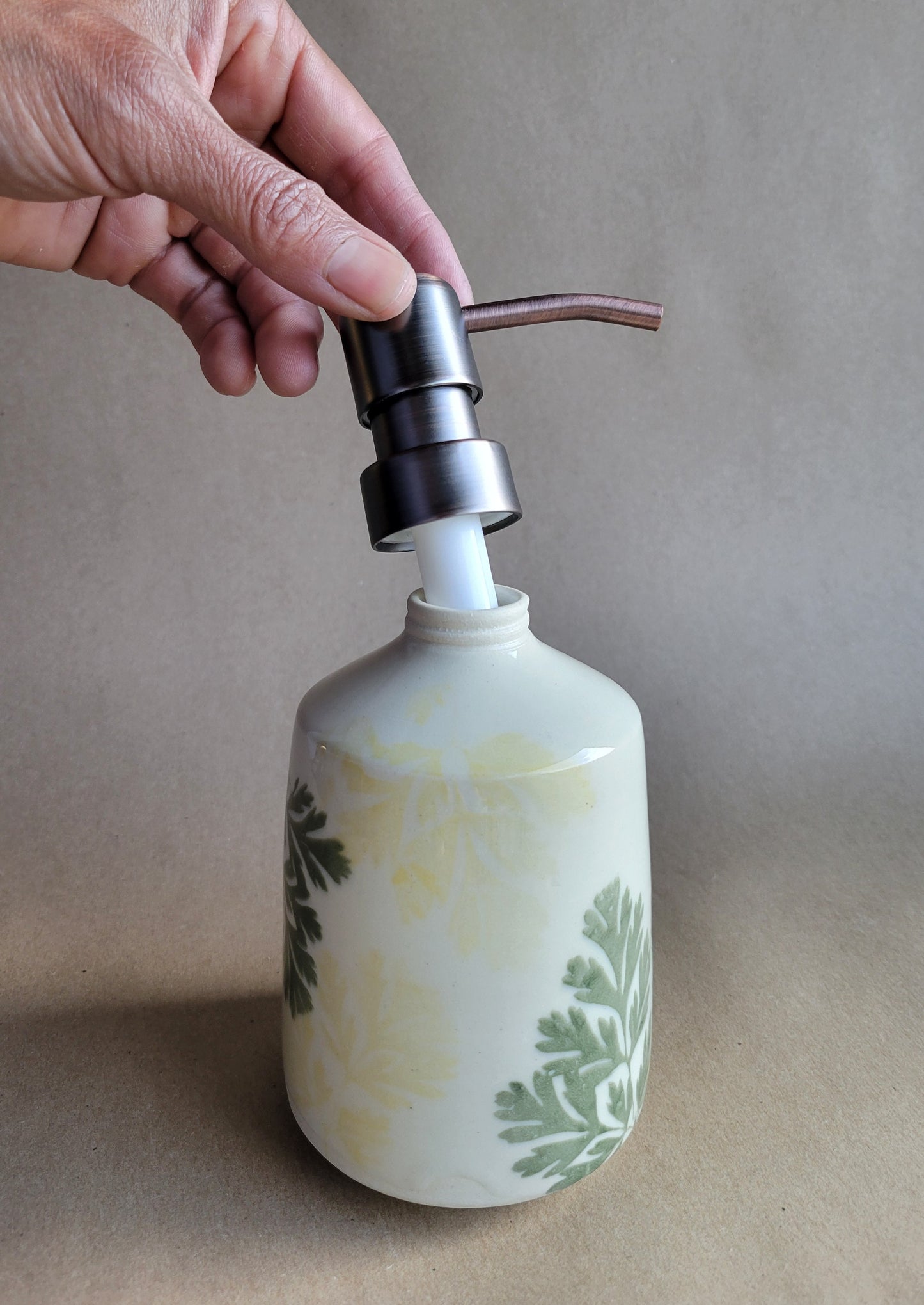 Tahoe Ferns Soap Dispenser