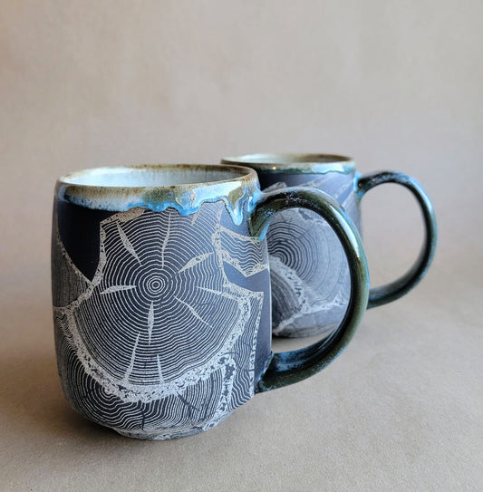 16 oz. Tree Slice Mug