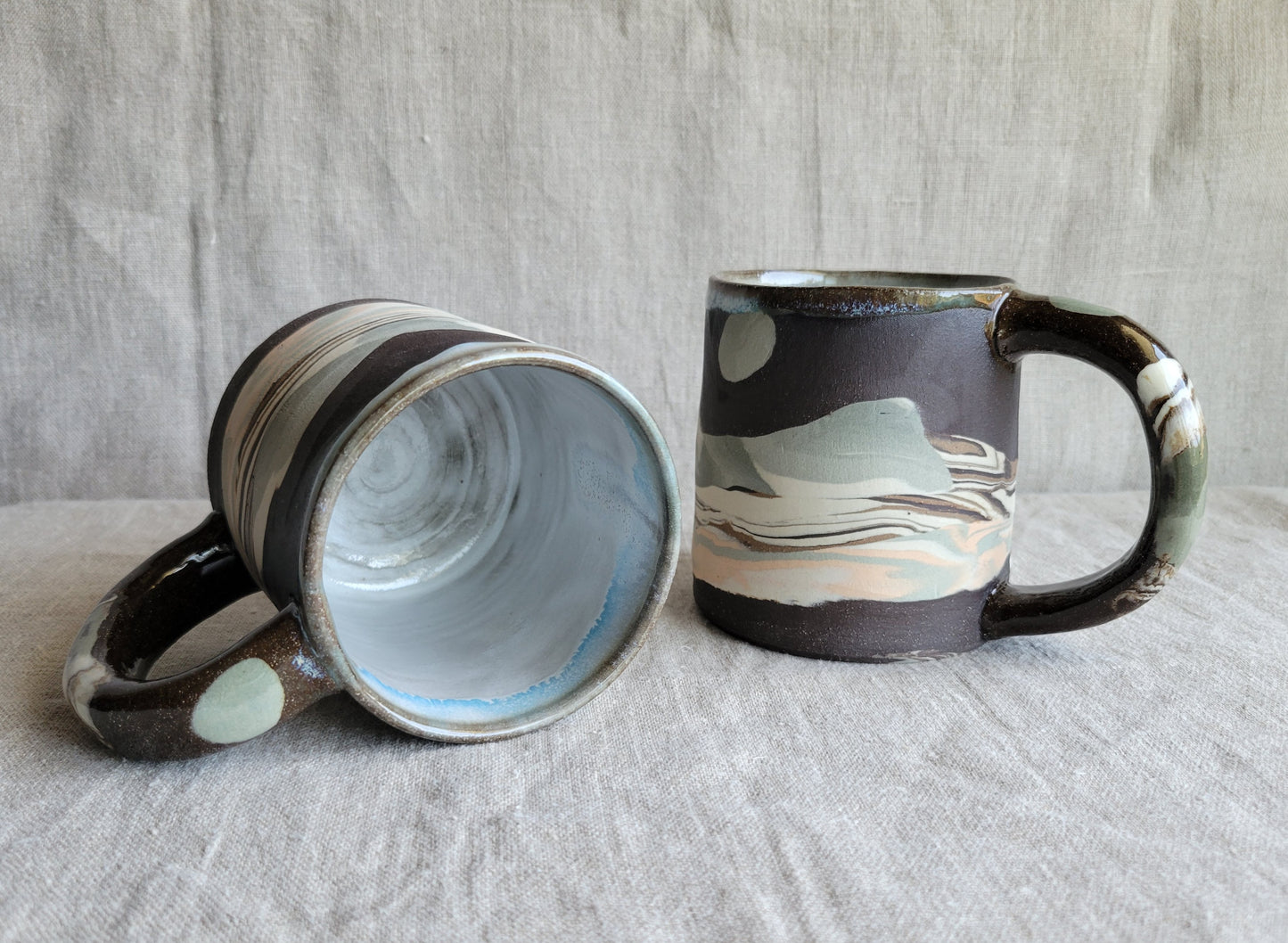Nerikomi Mountain Mug