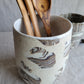 Nerikomi Utensil Holder