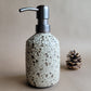 Black Clay Soap Dispenser Birch