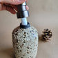 Black Clay Soap Dispenser Birch