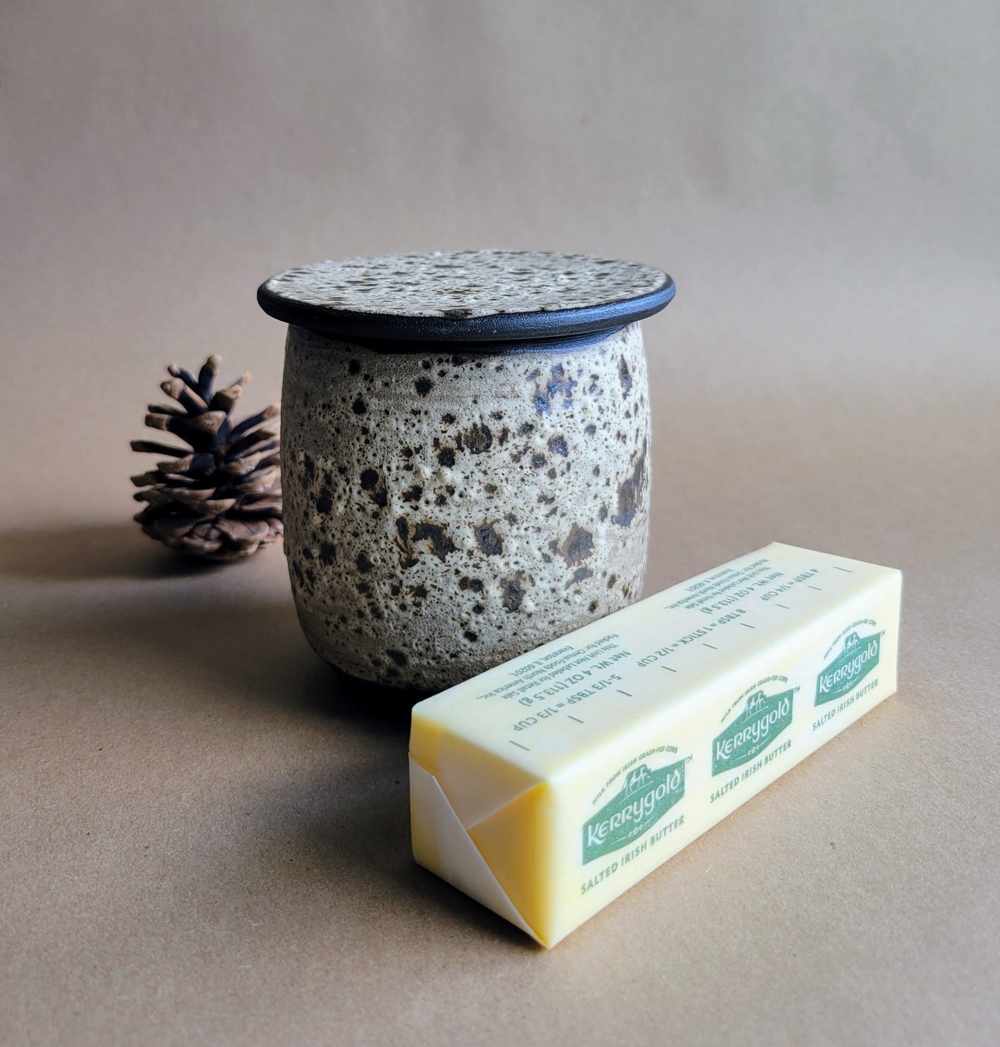 French Butter Crock Birch