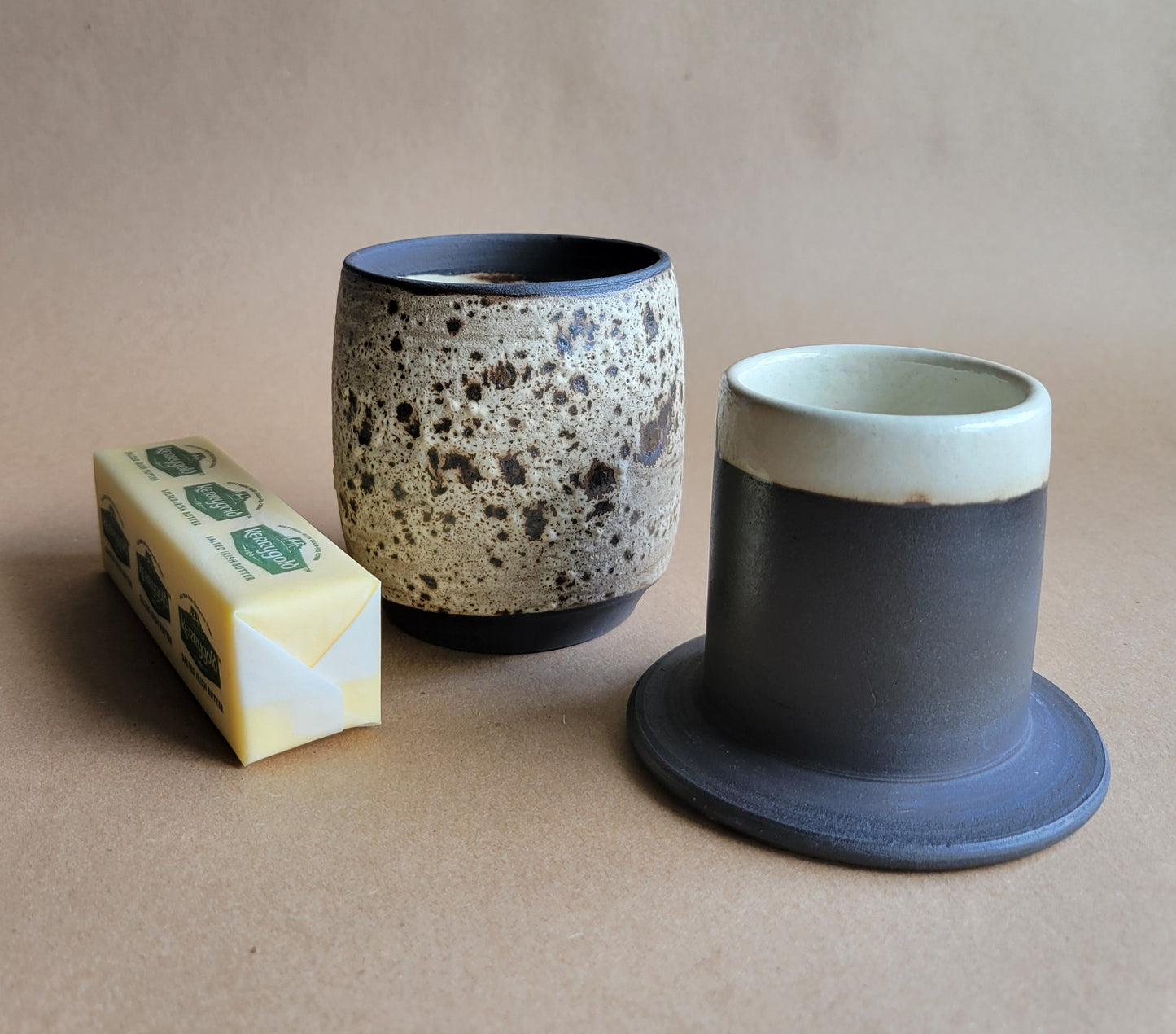 French Butter Crock Birch