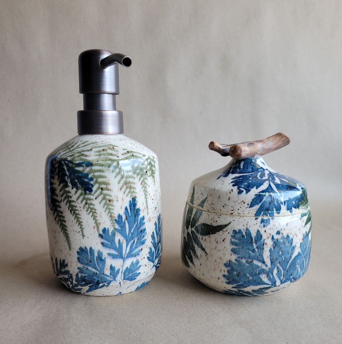 Tahoe Ferns Soap Dispenser
