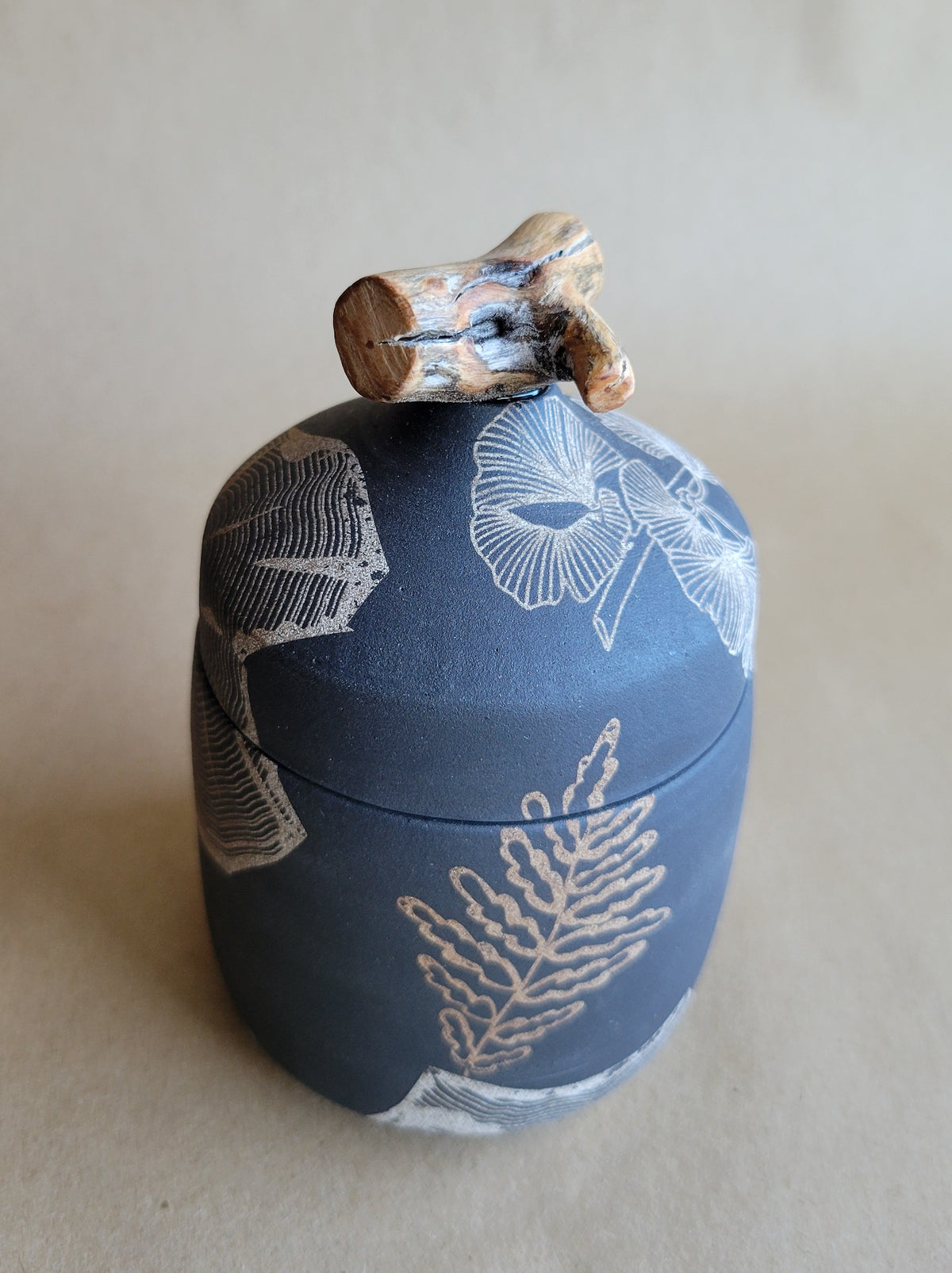Black Clay Treasure Box Woodland Designs