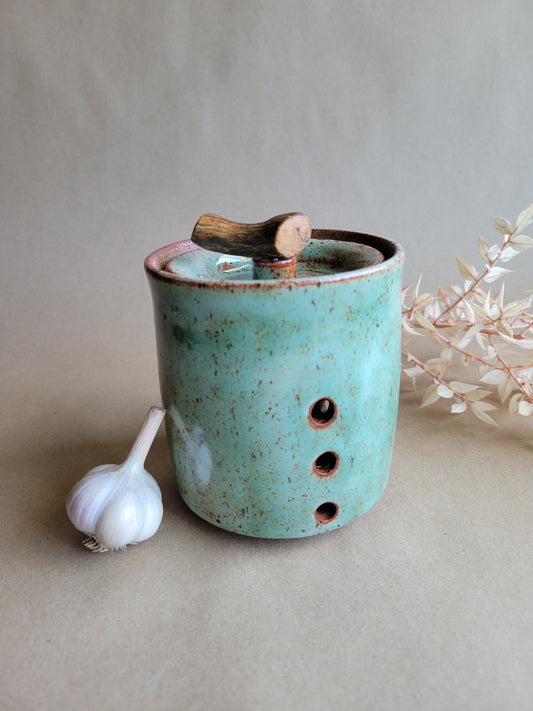 Garlic Keeper Speckled Green
